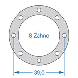 Cycplus cycle tool power.tool 1-sided t8 39.0