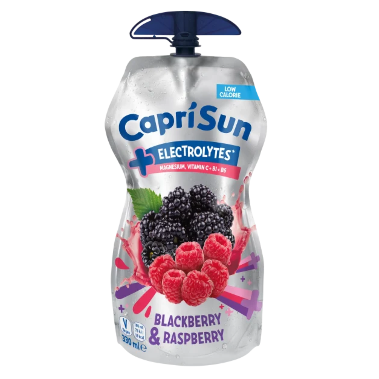 Capri-sun blackberry raspberry +electrolytes (15x 330ml)