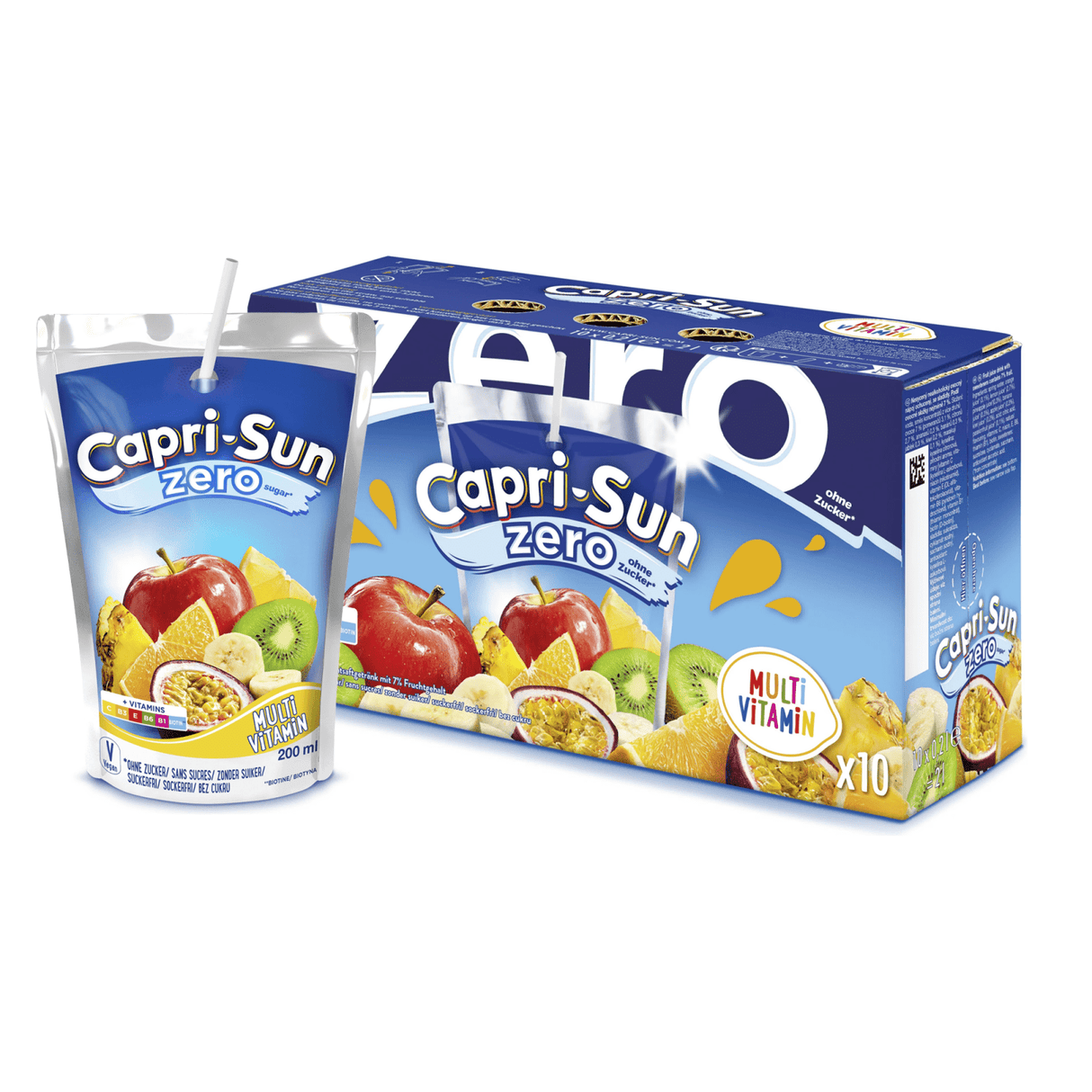 Capri-sun capri sun multivitamin zero (40x 200ml)