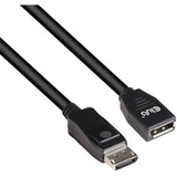 Club 3D DisplayPort 1.4 HBR3 Cable de extensión 8K60Hz M F