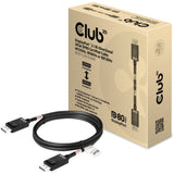 Club 3D DisplayPort 2.1 Dvosmerni VESA DP80 certificiran