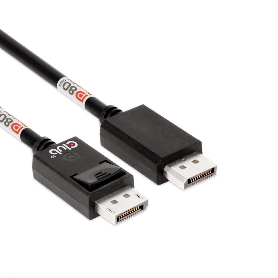 Club 3D DisplayPort 2.1 Dvosmerni VESA DP80 certificiran