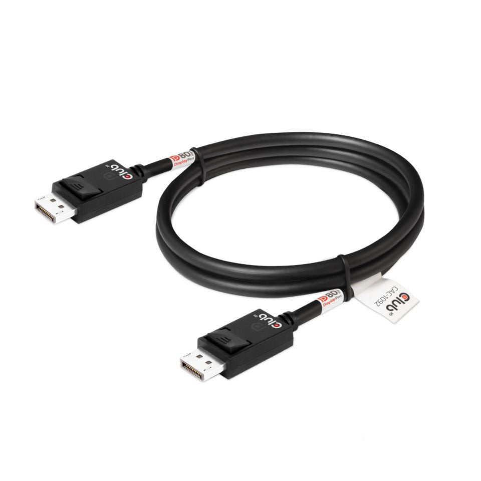Club 3D DisplayPort 2.1 Dvosmerni VESA DP80 certificiran