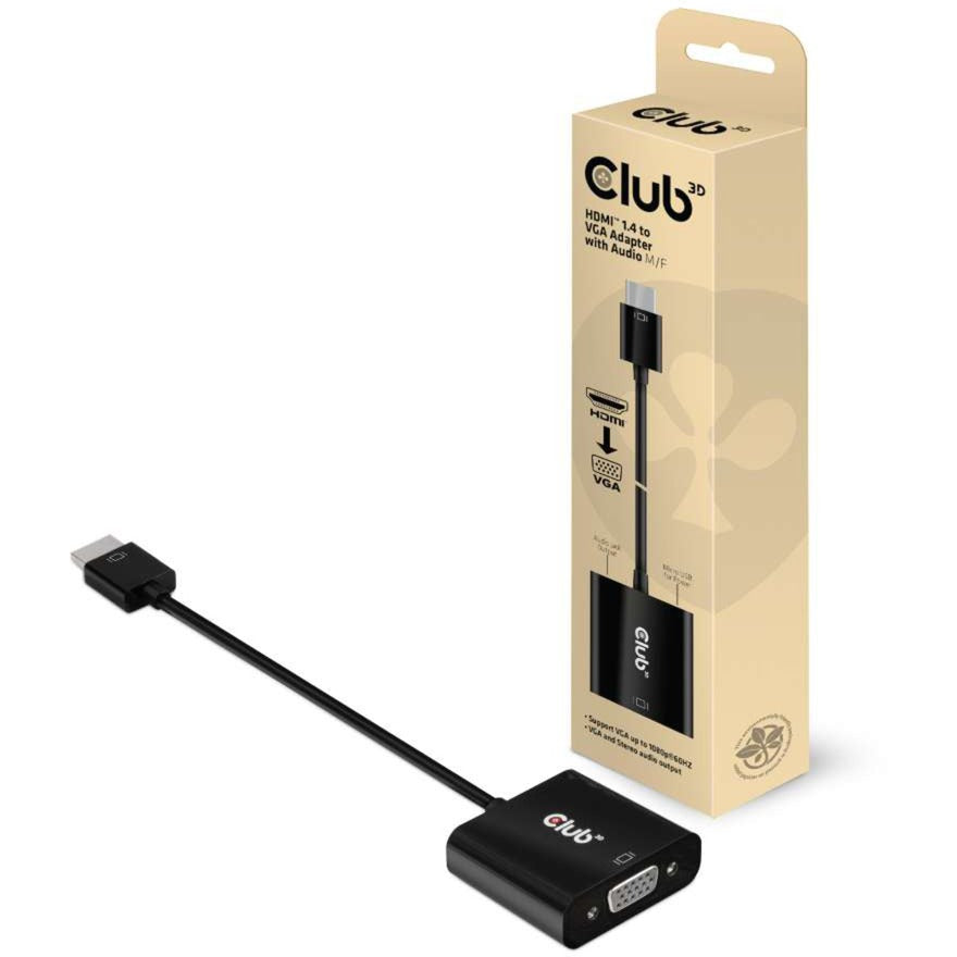 Club 3D HDMI 1.4 to VGA adapter with audio