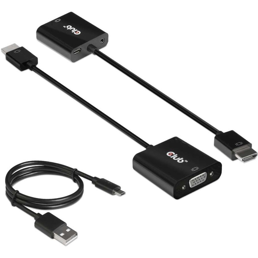 Club 3D HDMI 1.4 do VGA Adapter z zvokom