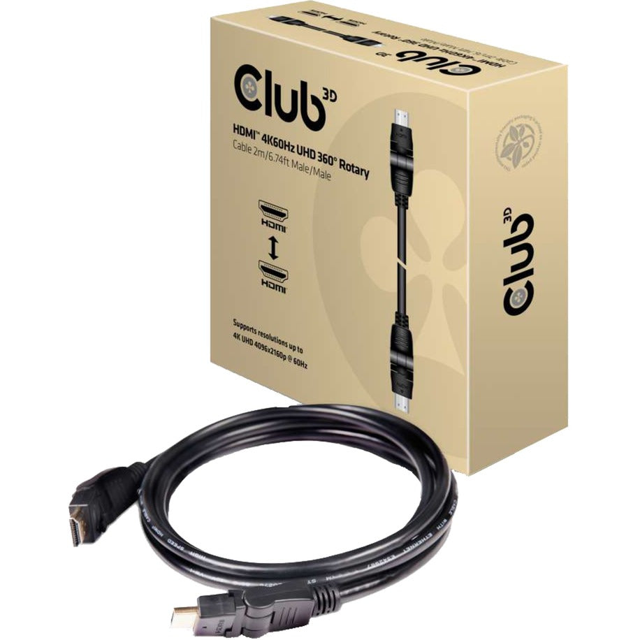 Club 3D HDMI 2.0 360 ° Rotary