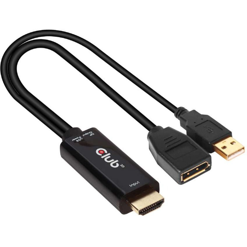 Club 3D HDMI til DisplayPort aktiv adapter