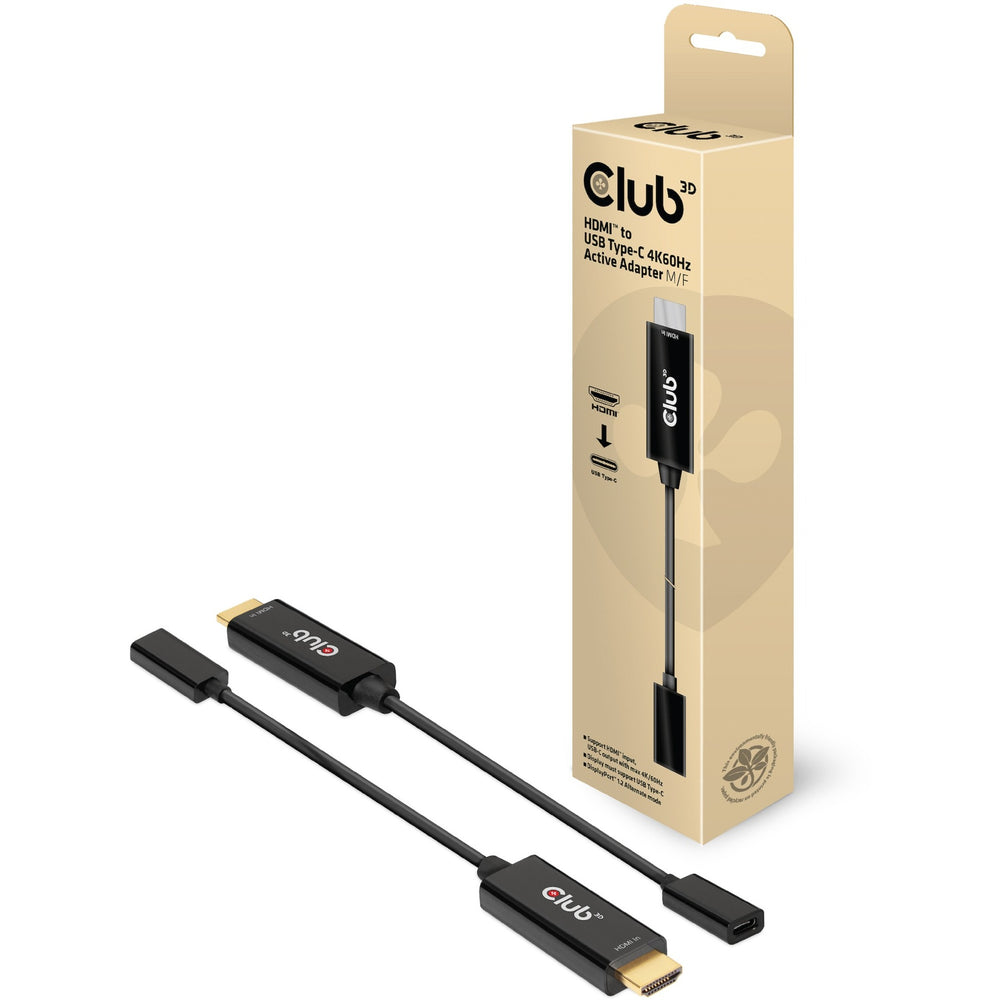 Club 3D HDMI to USB Type-C 4K60Hz Active Adapter MF