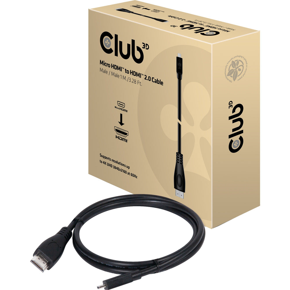 Club 3D Micro HDMI> HDMI 2.0