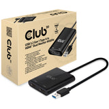 Club 3D USB 3.2 Gen1 Type A to HDMI Dual Monitor 4K 60HZ