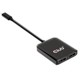 Club 3D USB 3.2 Gen2 Type-C (DP Alt-tryb) do wyświetlaniaport
