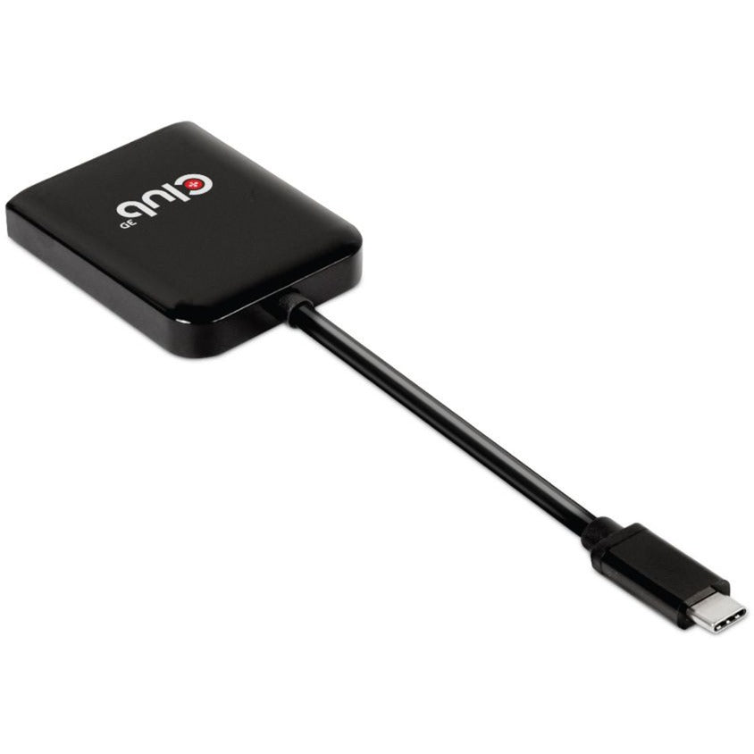 Club 3D USB 3.2 Gen2 Type-C (DP Alt-tryb) do wyświetlaniaport