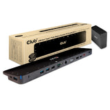 Club 3D USB-C 3.2 Gen1 Triple Display Dynamic PD-laddning