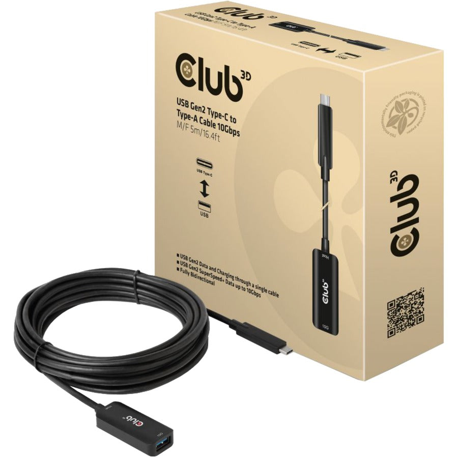 Club 3D USB-C Gen 2> USB-A