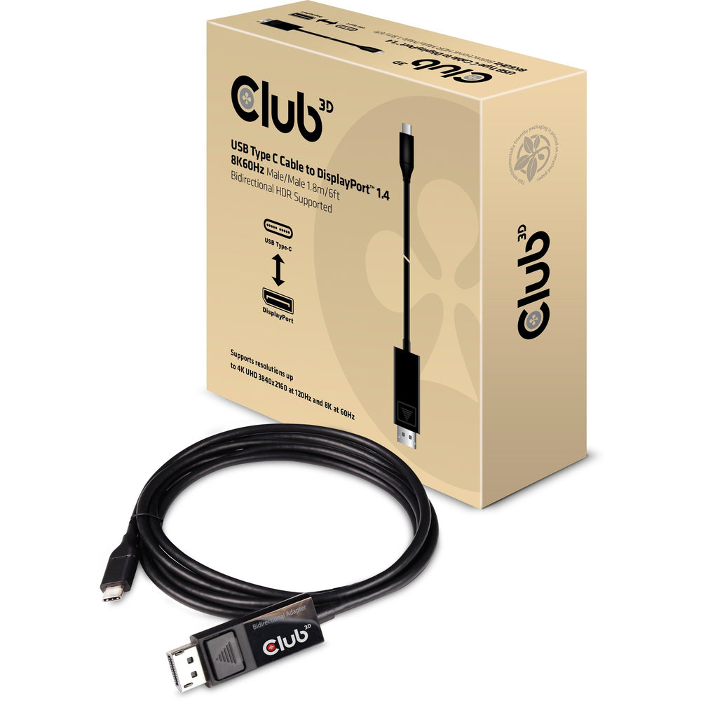 Club 3D USB-C> DisplayPort 1.4