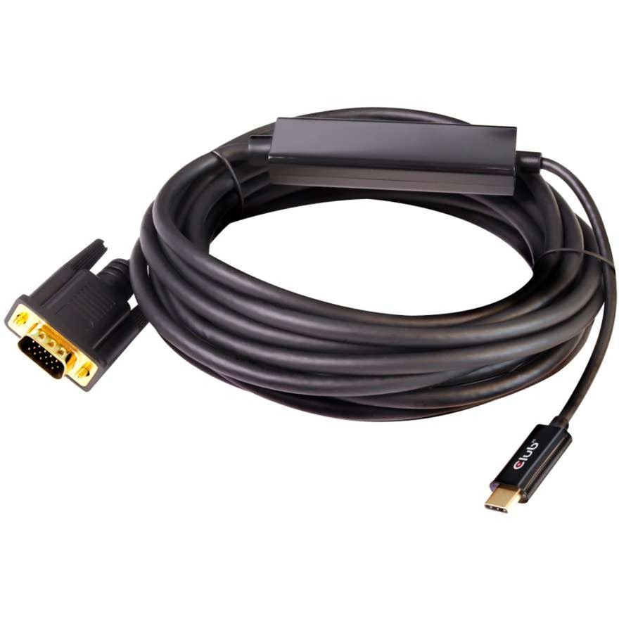 Club 3D USB Type C VGA aktiv kabel