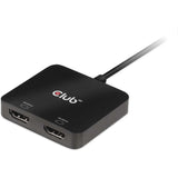 Club 3D USB-C (maschio) a doppio HDMI (femmina) 4K 60Hz MST H