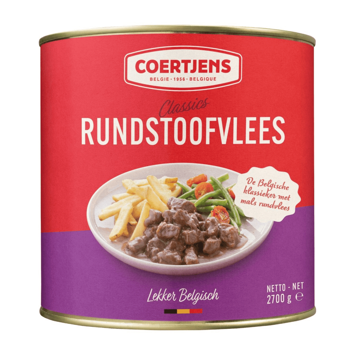 Coertjens hovädzí guláš 35% (2,7 kg)