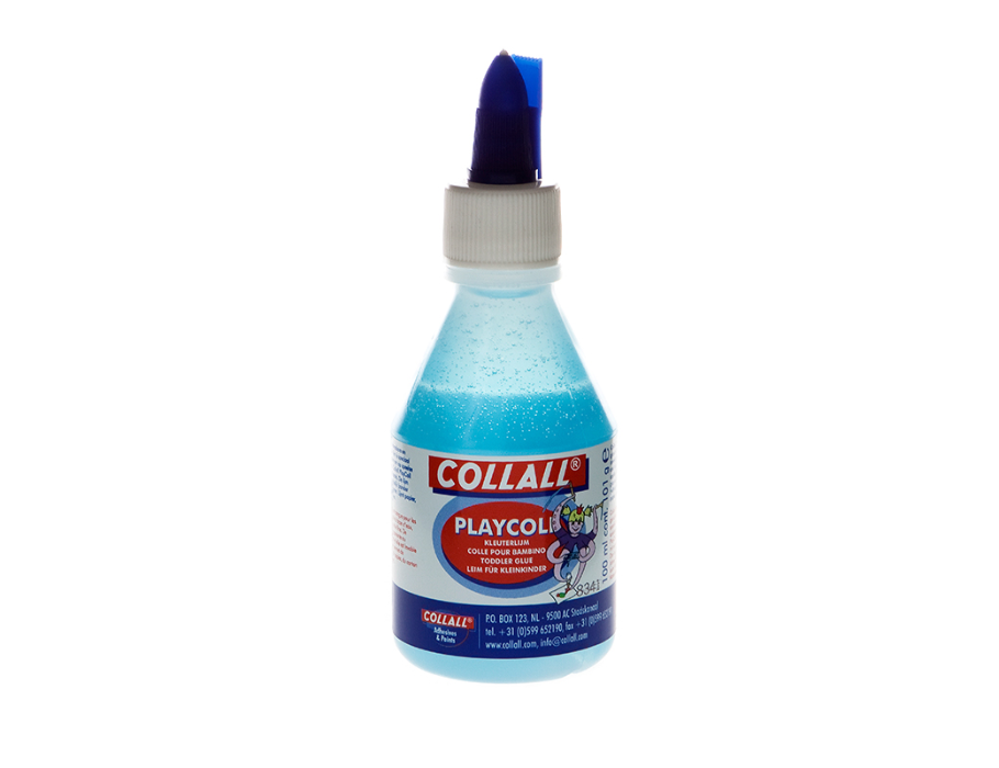 Otroško lepilo Collall Playcoll Blue On Water -na 100 ml na osnovi vode