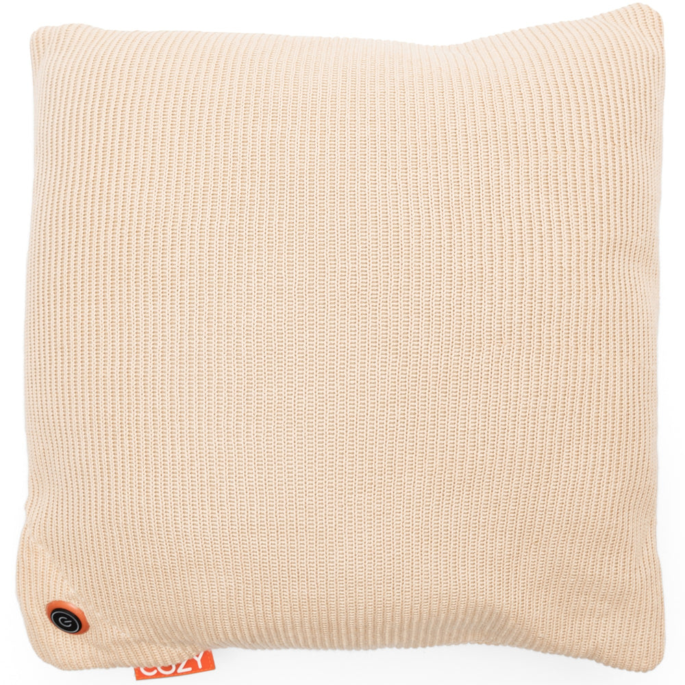 Cozy una knitted 45 x 45 cm wireless heating pad