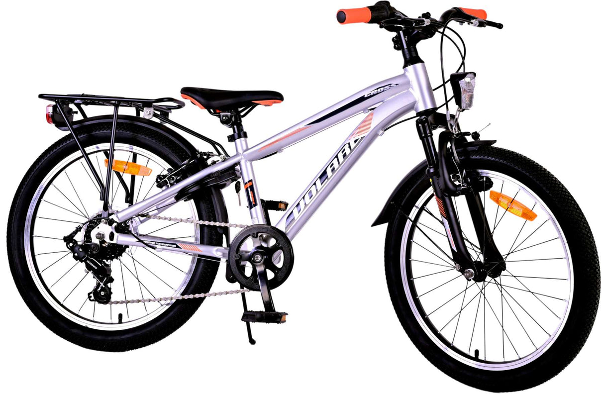 Volare Cross Children's Bicycle - Boys - 20 Inch - Silver - 6 gears