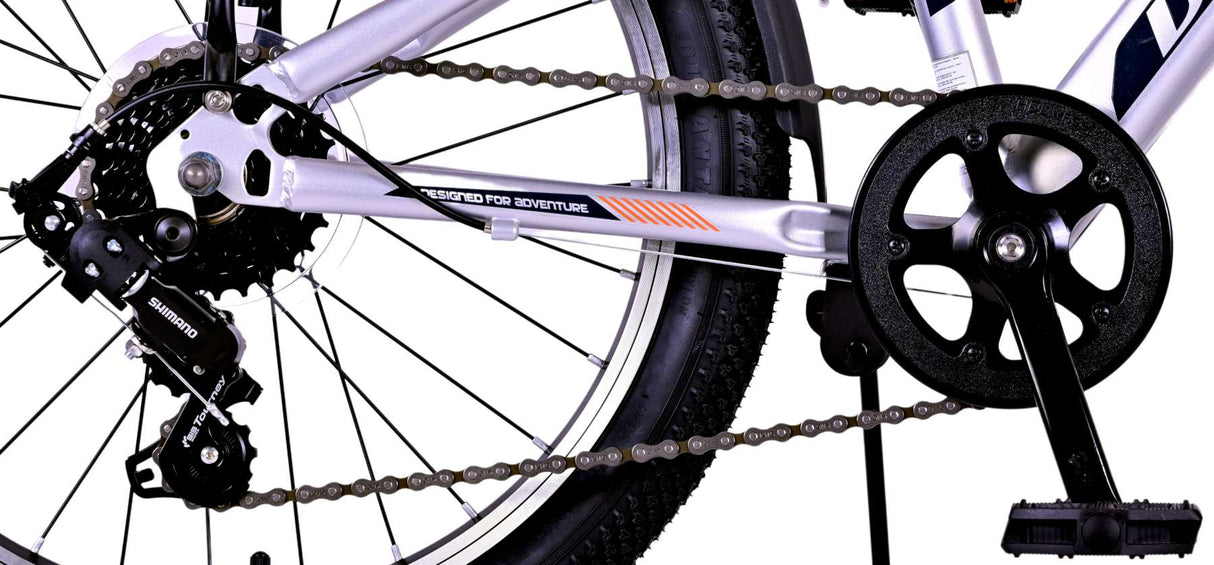 Volare Cross Children's Bicycle - Boys - 20 Inch - Silver - 6 gears