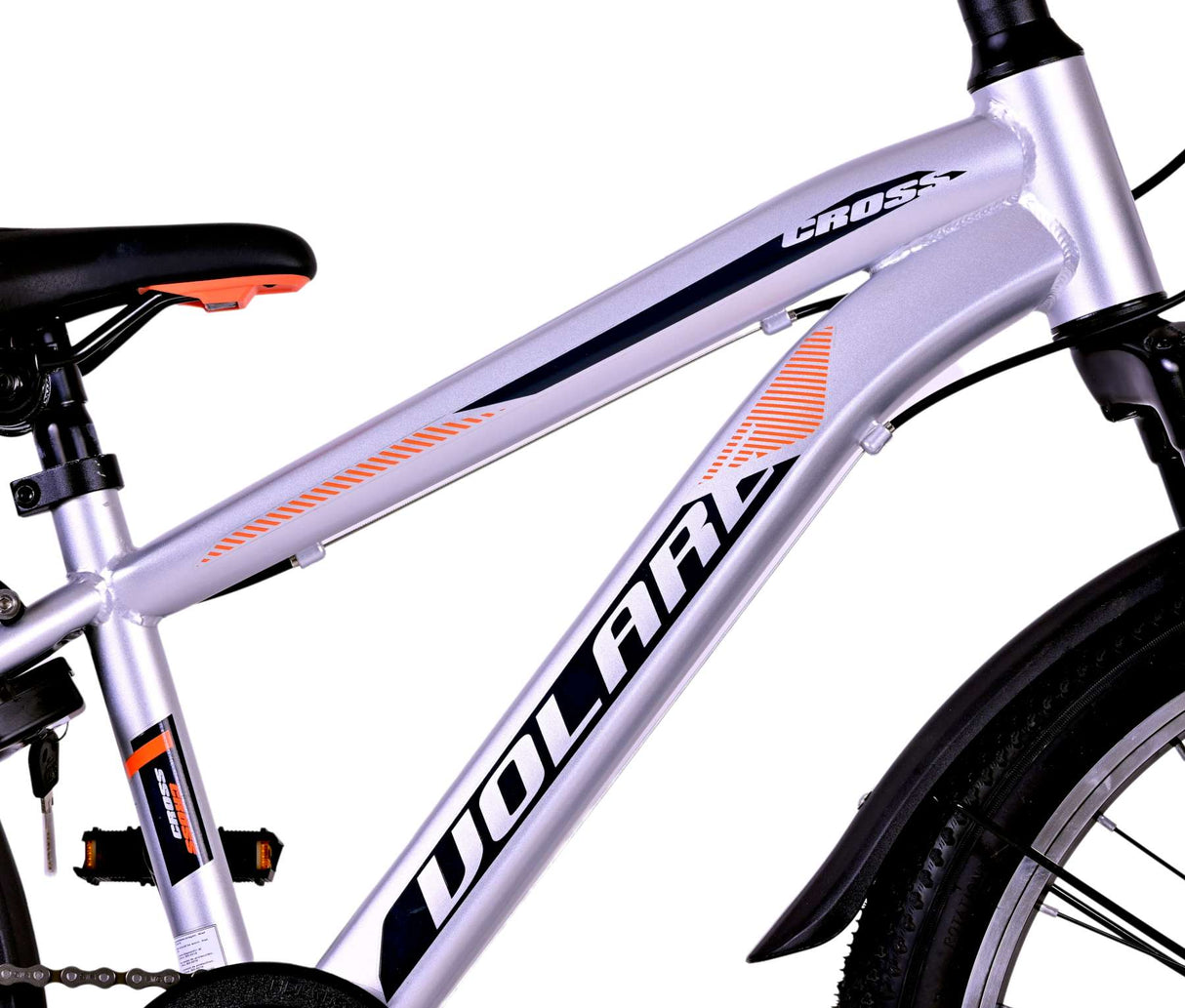 Volare Cross Children's Bicycle - Boys - 20 Inch - Silver - 6 gears