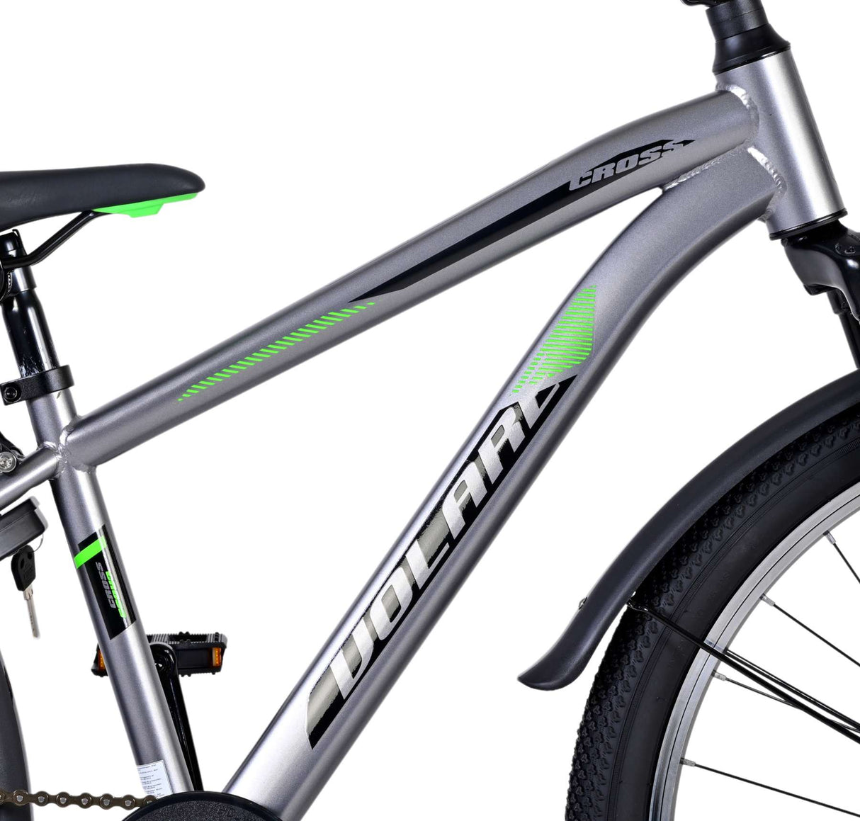Volare Cross Children's Bicycle - Boys - 24 Inch - Dark Gray