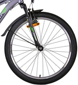 Volare Cross Children's Bicycle - Boys - 24 pouces - Gray - 18 GRANDS - Deux freins à main
