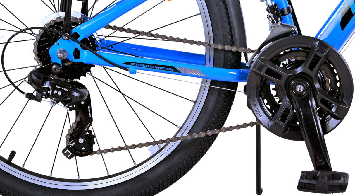Volare Cross Children's Bike Boys 24 Zoll Blau 18 Zahnräder zwei Handbremsen