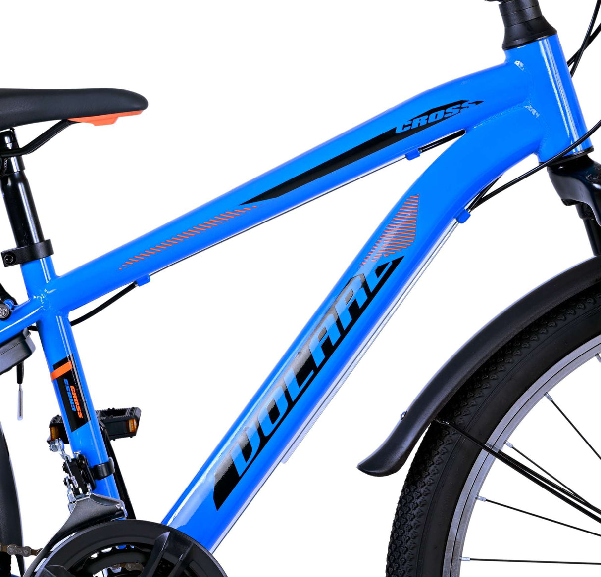Volare Cross Children's Bike Boys 24 Zoll Blau 18 Zahnräder zwei Handbremsen