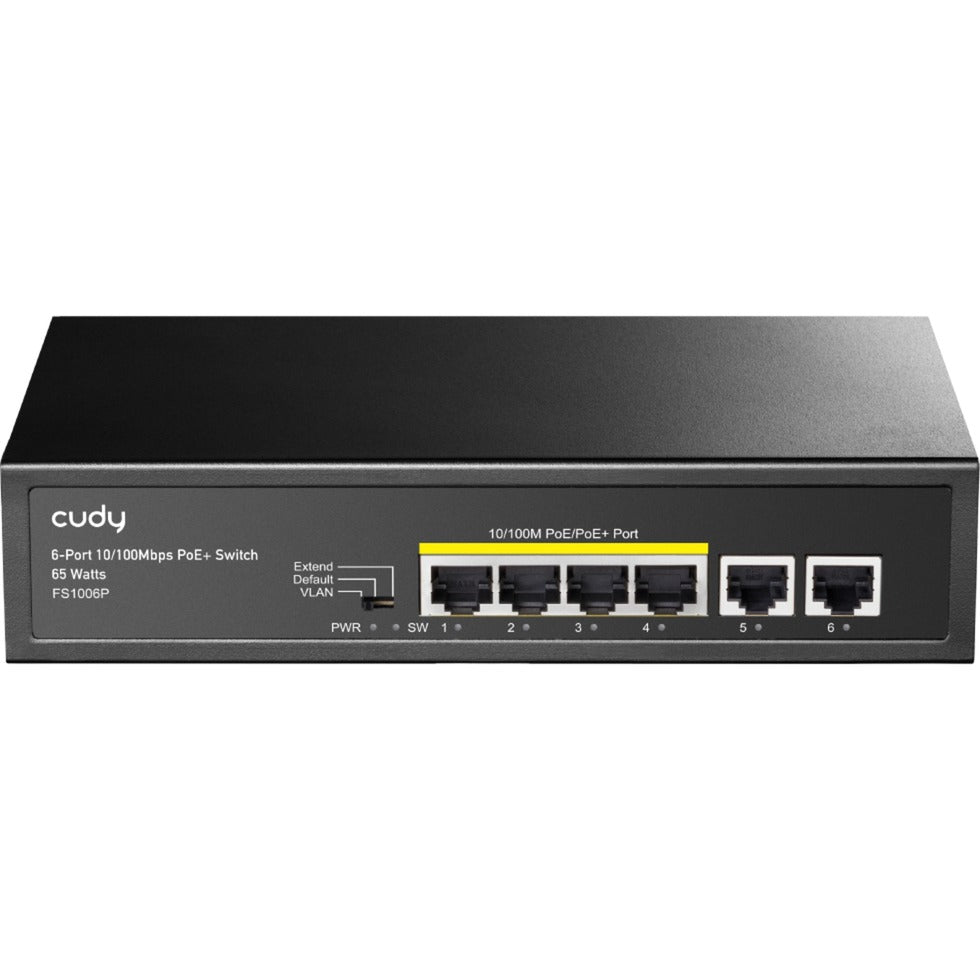Switch Cudy 6 porte 10 100m poe+