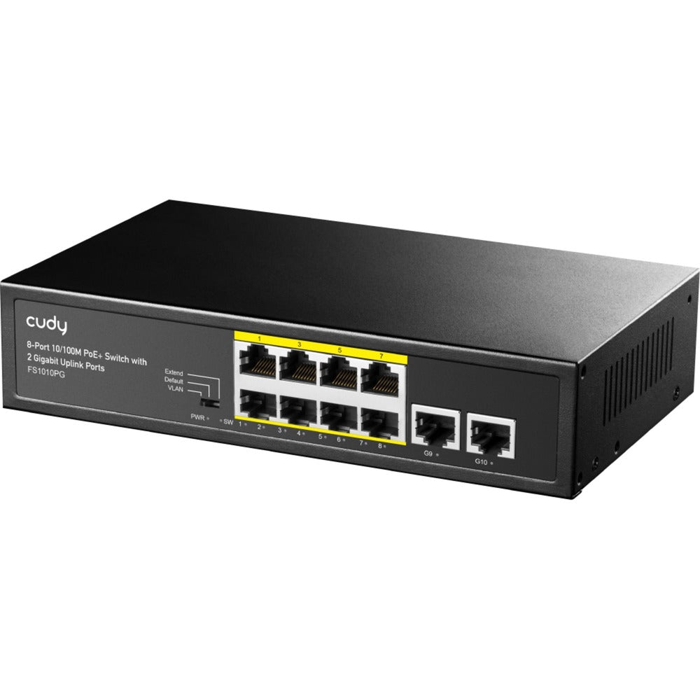 Cudy 8-Port 10 100m Poe + Schalter
