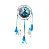 Spirit of the wolf dream catcher 16cm