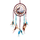 Berg Wolf Dreamcatcher 16cm