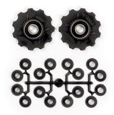 Derailleur Wheels 11 tænder 7-11V Sorte 2 stykker
