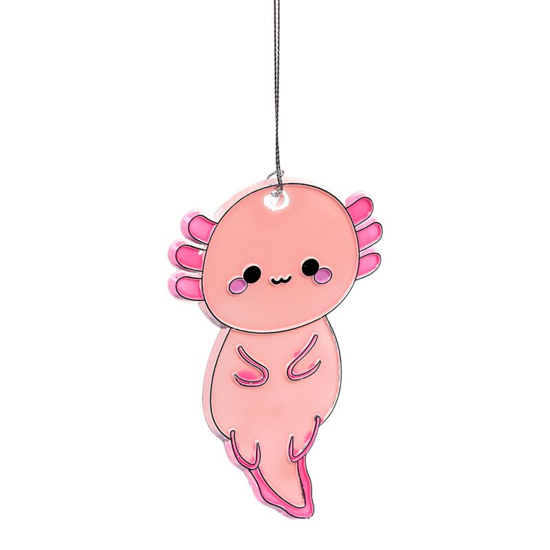 Adoramals Maddie the Axolotl malują własnego łapacza słońca