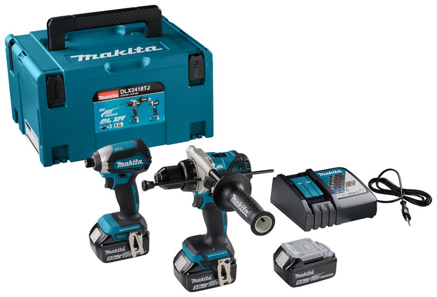 Makita combiset dhp486 dtd153 18v 5.0ah