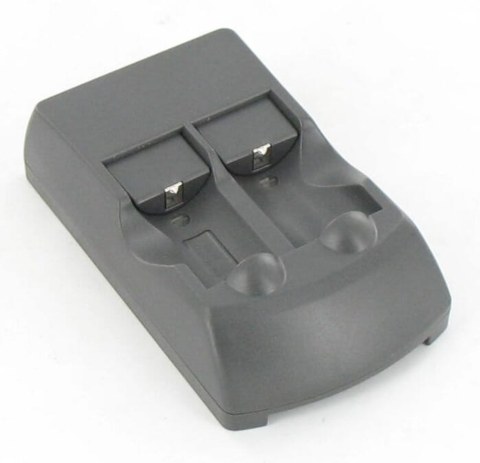 Battery charger module for CR123, CR2
