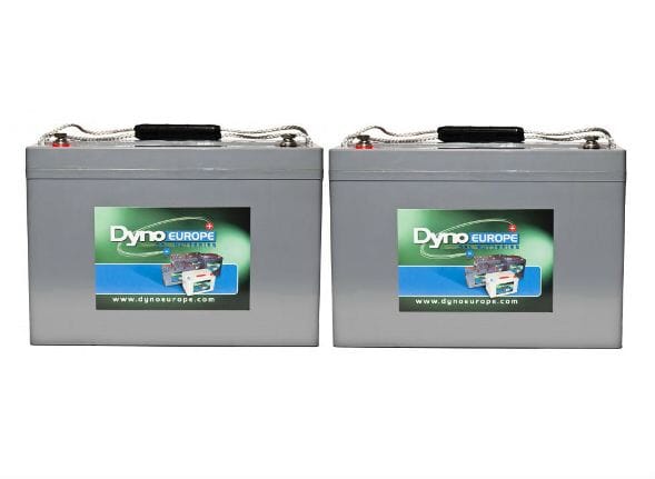 Dyno gel battery 12v 87ah replacement set (excl. cables)