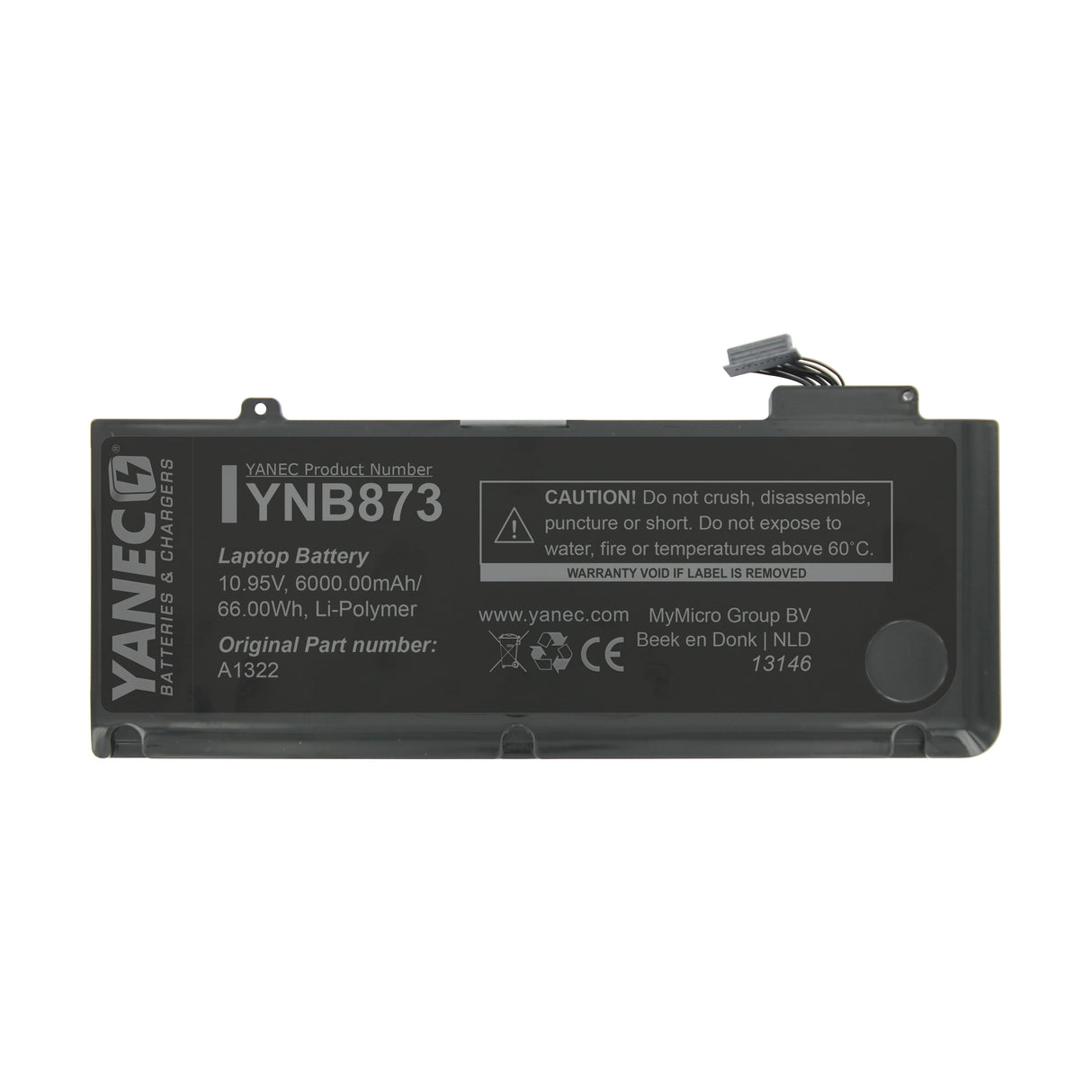 Yanec MacBook Battery 6000Mah
