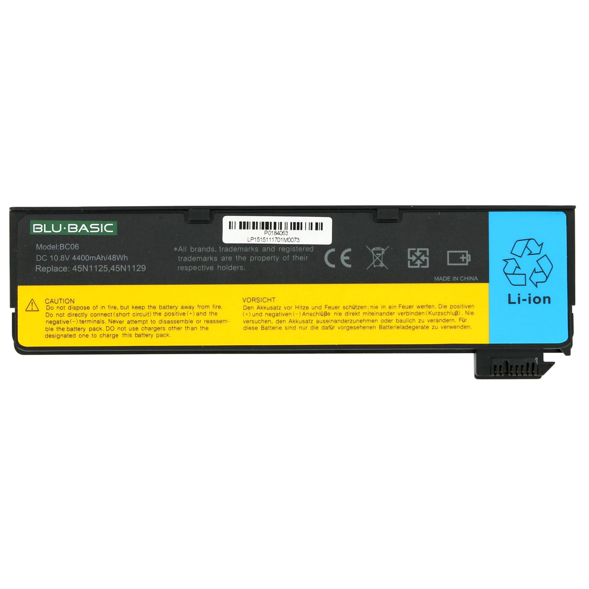 Blu-Basic laptop battery 4400mAh