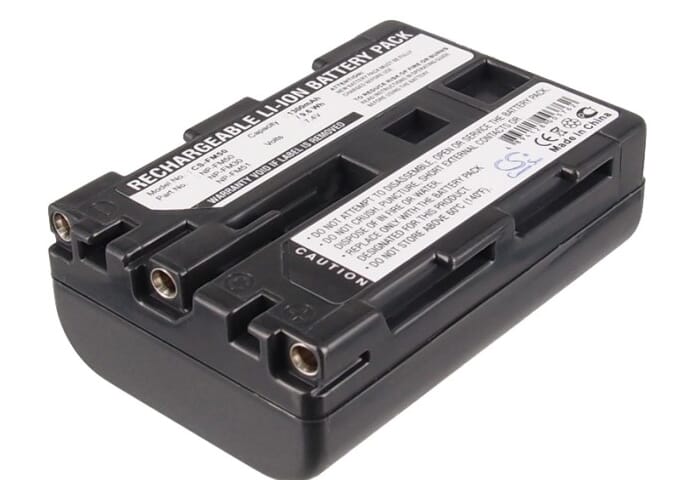 Batería de videocámaras Blu-Básica 7.4V 1300mAh