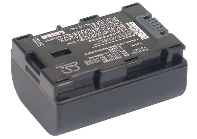 Blu-basic digitale camera accu 3.7v 890mah li-ion voor jvc