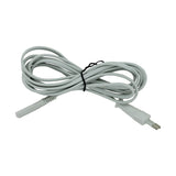 HUISMERK EURO na IEC320 -C7 napájecí kabel 3 metry - bílý