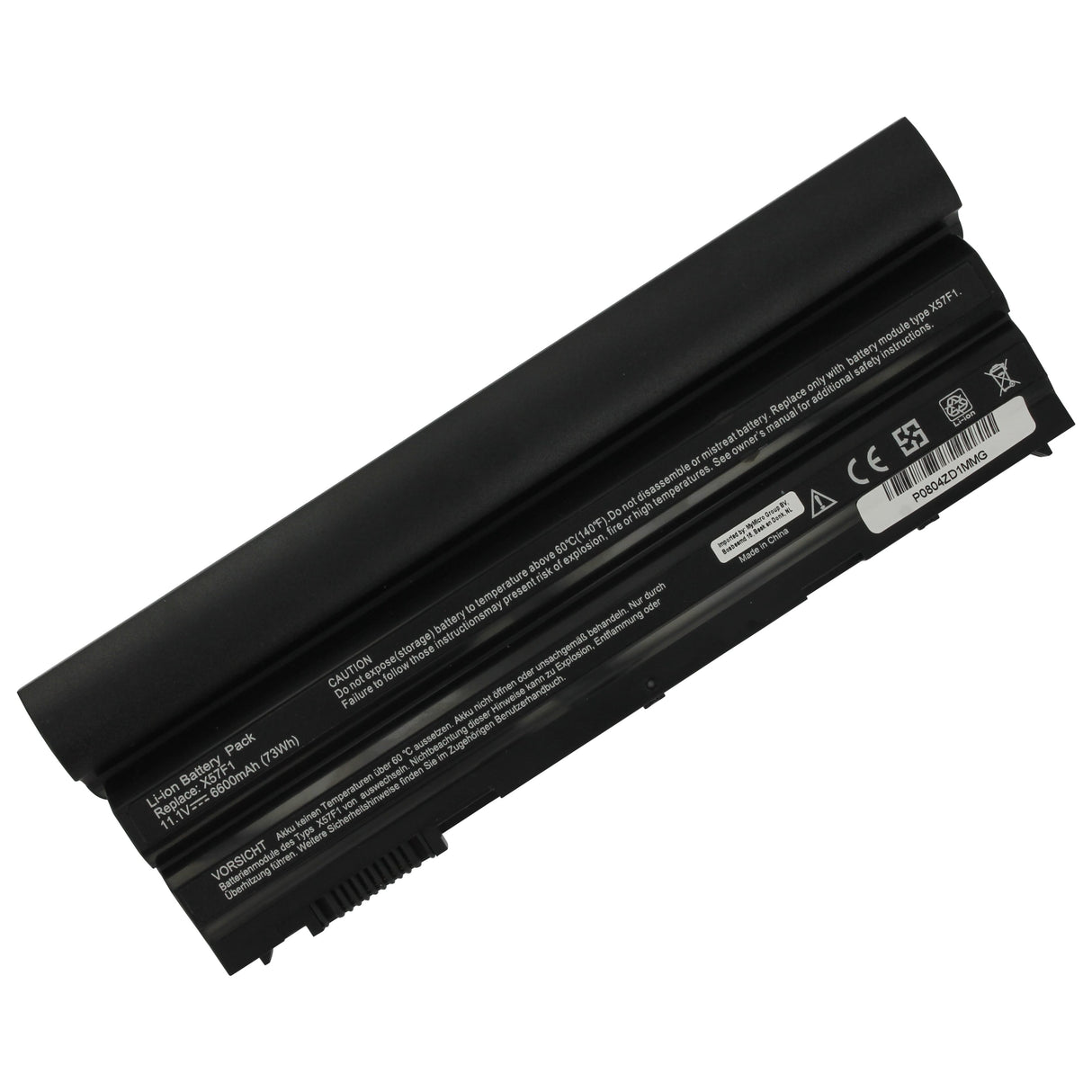 Blu-Basic Laptop battery Extended 6600MAH 73WH