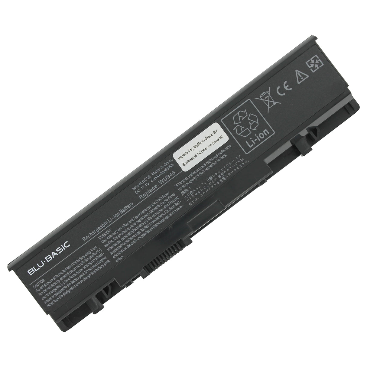 Blu-Basic pour ordinateur portable Batterie 4400mAh