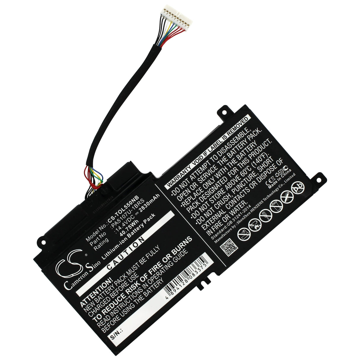 Blu-Basic pour ordinateur portable Batterie 2830mAh