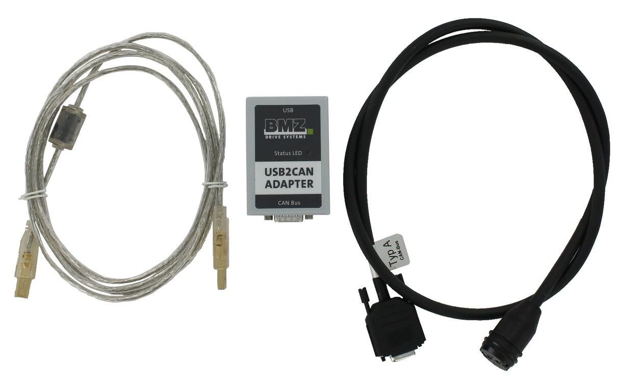BMZ USB2CAN Adapter Set Brose Adapter + cable
