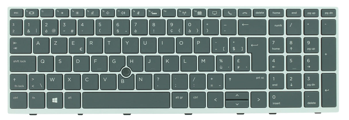 HP Laptop keyboard Azerty BE + Backlight